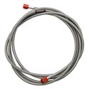 Russell Performance -3 AN 4-foot 90 Degree to Straight Pre-Made Nitrous and Fuel Line