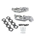 BBK 97-03 Ford F Series Truck 4.6 Shorty Tuned Length Exhaust Headers - 1-5/8 Silver Ceramic