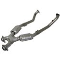 BBK 96-98 Mustang 4.6 GT High Flow X Pipe With Catalytic Converters - 2-1/2