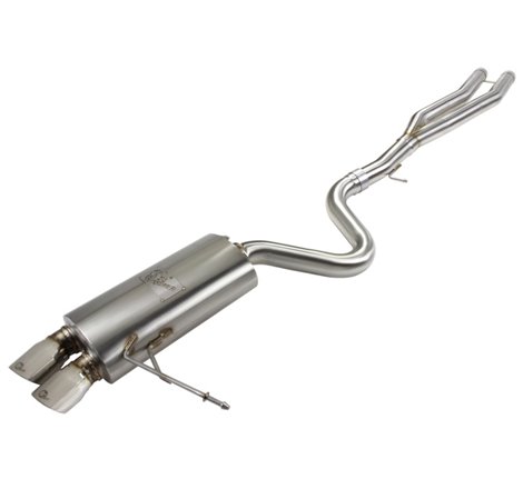 aFe MACHForce Exhaust Cat-Back SS-304 w/ Polished Tips 07-13 BMW 328i (E92/93) L6 3.0L Non-Turbo
