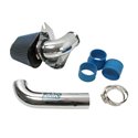 BBK 86-93 Mustang 5.0 Cold Air Intake Kit - Fenderwell Style - Chrome Finish