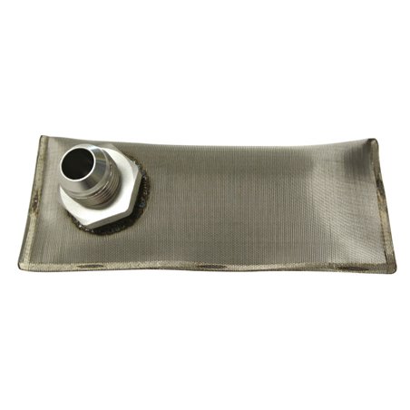Fuelab In-Tank Fuel Sock Kit 100 Micron Stainless w/-10AN Adaptor Fitting for 4X4xx Series Pumps
