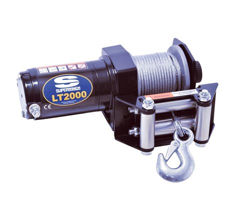 Superwinch 2000 LBS 12V DC 5/32in x 49ft Steel Rope LT2000 Winch