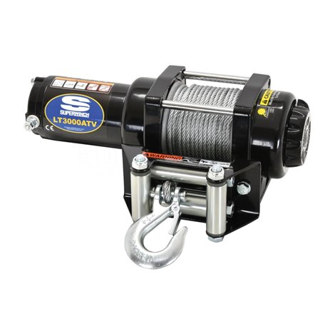 Superwinch 3000 LBS 12V DC 3/16in x 50ft Steel Rope LT3000 Winch