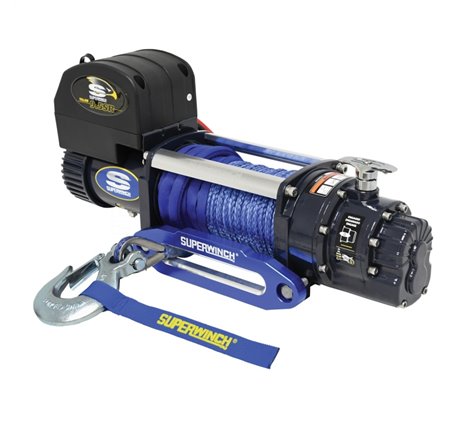 Superwinch 9500 LBS 12V DC 3/8/in x 80ft Synthetic Rope Talon 9.5SR Winch