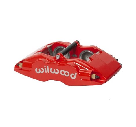 Wilwood Caliper - FSLI4 - Red 1.62in Piston 1.25in Rotor