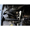 J&L 10-18 Ford Taurus Sho EcoBoost V6 Passenger Side Oil Separator 3.0 - Clear Anodized