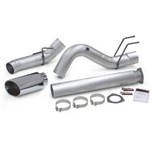 Banks Power 2017 Ford 6.7L 5in Monster Exhaust System - Single Exhaust w/ Chrome Tip