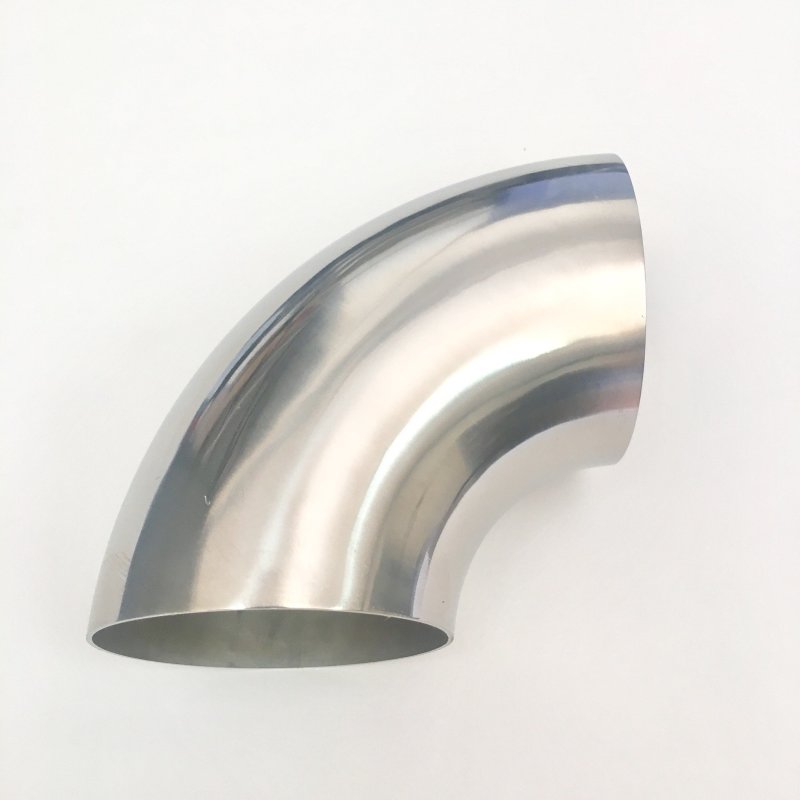 Ticon Industries 2.0in Diameter 90 1.1D/2.2in CLR 1mm/.039in Wall Thickness Titanium Elbow
