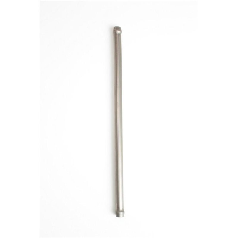 Ticon Industries 12in Length x 1/2in OD Titanium Hollow Mushroom Hanger Rod - Double Ended