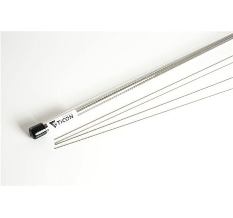 Ticon Industries 39in Length 1/4lb 2.2mm/.087in Filler Diamter CP1 Titanium Filler Rod
