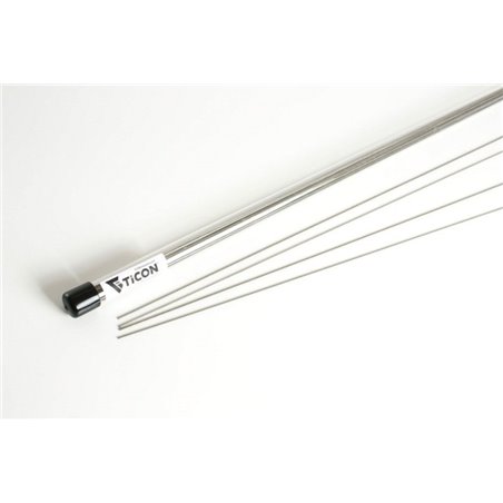 Ticon Industries 39in Length 1/2lb 1mm/.039in Filler Diamter CP1 Titanium Filler Rod