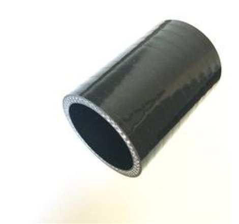 Ticon Industries 4-Ply Black 1.75in Straight Silicone Coupler