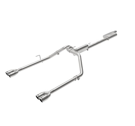 aFe Vulcan Series 3in-2-1/2in 304 SS Cat-Back 2020 Jeep Gladiator (JT) V6-3.6L w/ Polished Tips