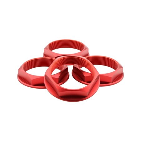 fifteen52 Super Touring (Chicane/Podium) Hex Nut Set of Four - Anodized Red