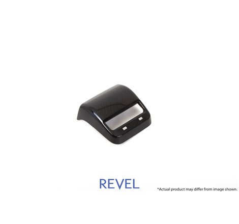 Revel GT Dry Carbon Rear A/C Panel Cover Tesla Model 3 - 1 Piece