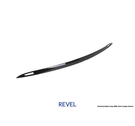 Revel GT Dry Carbon Rear Tail Garnish Cover Tesla Model S - 1 Piece