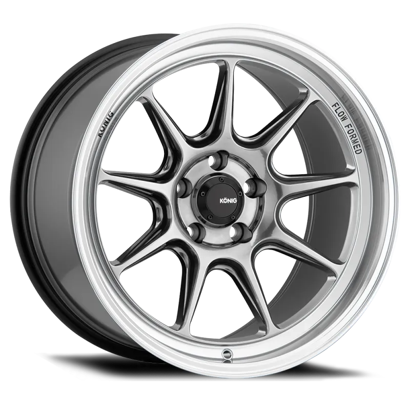 Konig Countergram 19x8.5 5x108 ET43 Hyper Chrome / Machined Lip Konig Countergram 19x8.5 5x108 ET43 Hyper Chrome / Machined Lip