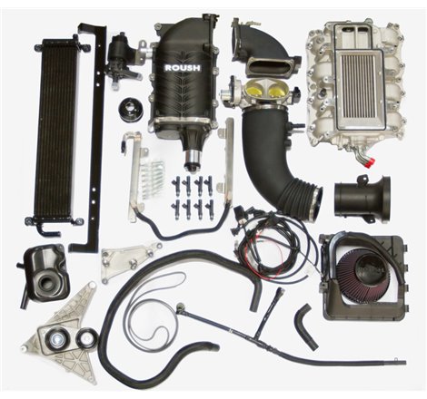ROUSH 2011-2014 Ford F-150 5.0L V8 570HP Phase 2 Calibrated Supercharger Kit