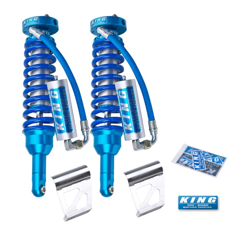 King Shocks 2005+ Toyota Tacoma (6 Lug) Front 2.5 Dia Remote Reservoir Coilover (Pair)
