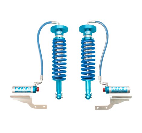 King Shocks 09-13 Ford F150 2WD/4WD Front 2.5 Dia Remote Reservoir Coilover w/Adjuster (Pair)