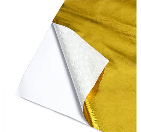 Mishimoto Gold Reflective Barrier w/ Adhesive Backing 24 inches x 24 inches
