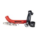 GrimmSpeed 15+ Subaru WRX Aluminum Charge Pipe Kit (for Top Mount Intercoolers) - Red