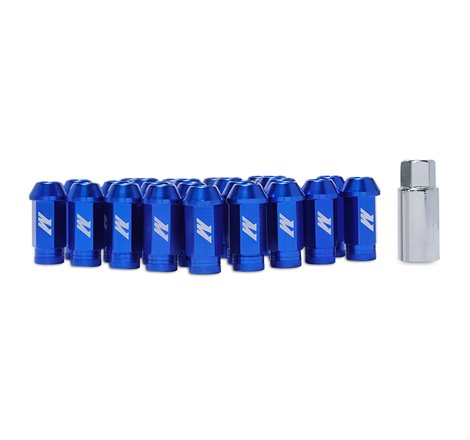 Mishimoto Aluminum Locking Lug Nuts 1/2 x 20 - Blue
