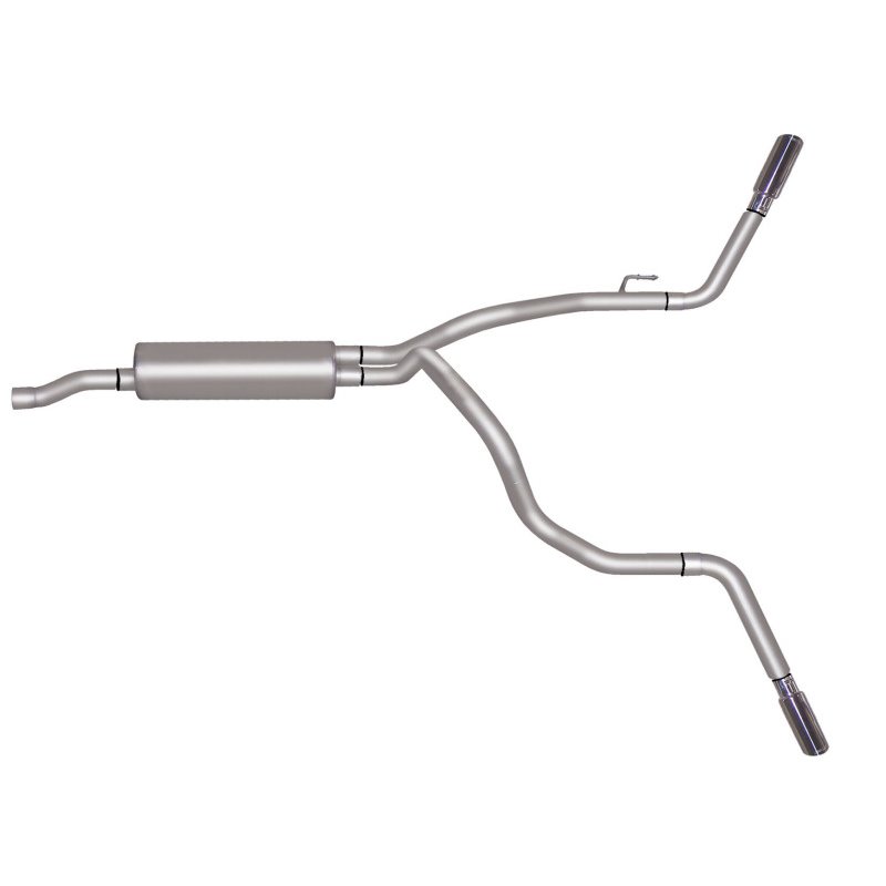 Gibson 11-18 Ram 1500 Big Horn 5.7L 2.25in Cat-Back Dual Extreme Exhaust - Aluminized