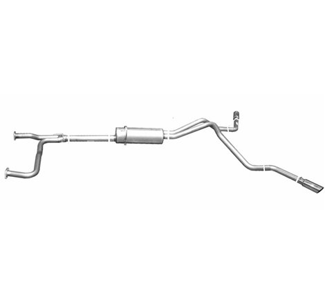 Gibson 04-10 Nissan Titan LE 5.6L 2.5in Cat-Back Dual Extreme Exhaust - Aluminized