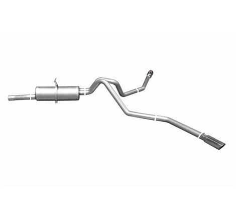 Gibson 99-04 Ford F-250 Super Duty Lariat 6.8L 2.5in Cat-Back Dual Extreme Exhaust - Aluminized