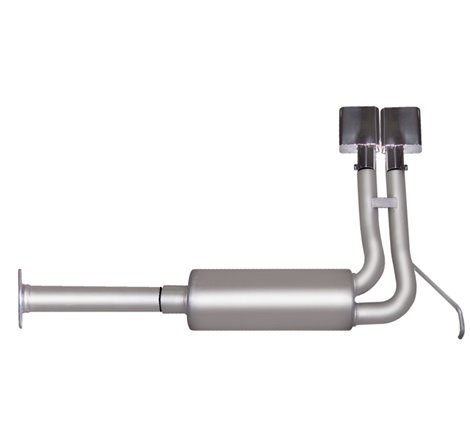 Gibson 94-95 Chevrolet K1500 Base 4.3L 2.5in Cat-Back Super Truck Exhaust - Stainless