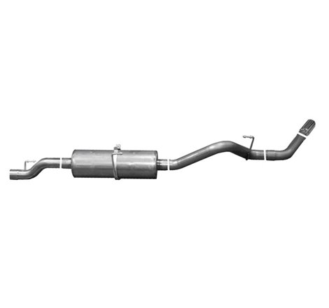 Gibson 06-08 Cadillac STS V 4.4L 2.5in Axle-Back Dual Exhaust - Aluminized