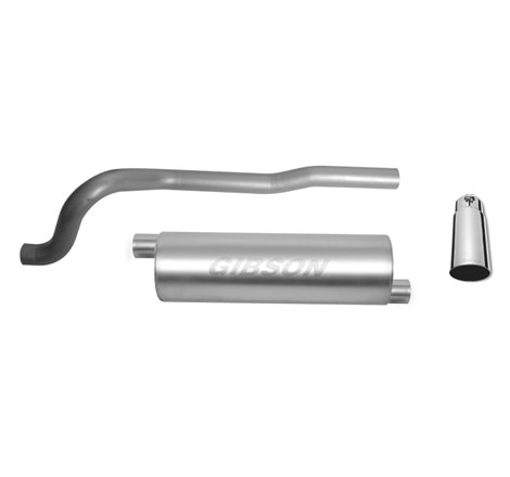 Gibson 86-93 Jeep Cherokee Base 2.5L 2.5in Cat-Back Single Exhaust - Stainless