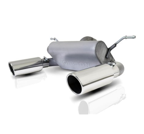 Gibson 18-22 Jeep Wrangler JL Sport 3.6L 2.5in Cat-Back Dual Split Exhaust - Stainless