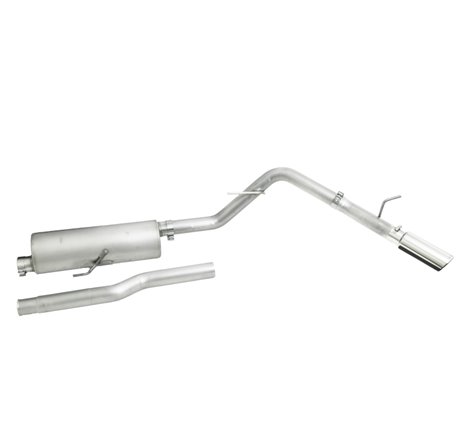 Gibson 20-22 Jeep Gladiator JT Rubicon 3.6L 3in Cat-Back Single Exhaust - Stainless
