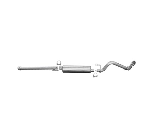 Gibson 16-22 Toyota Tacoma TRD Sport 3.5L 2.5in Cat-Back Single Exhaust - Stainless
