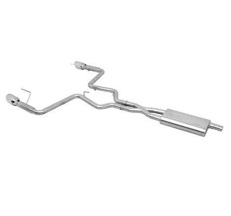 Gibson 15-19 Ford Mustang EcoBoost 2.3L 2.25in Cat-Back Dual Exhaust - Stainless