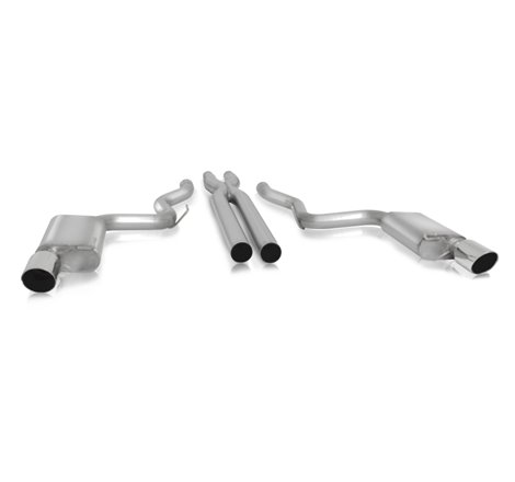 Gibson 15-17 Ford Mustang GT 5.0L 3in Cat-Back Dual Exhaust - Stainless