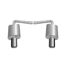 Gibson 11-18 Ford Explorer Base 3.5L 2.25in Axle-Back Dual Exhaust - Stainless