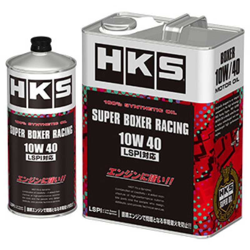 HKS Super Boxing Racing Oil 10W-40 1L (Min Qty 12)