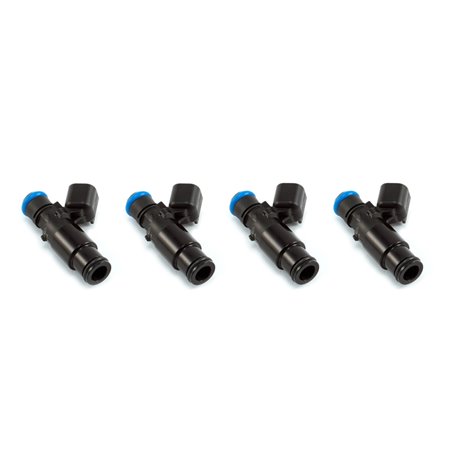 Injector Dynamics 2600-XDS Injectors - 48mm Length - 14mm Top - 14mm Bottom Adapter (Set of 4)