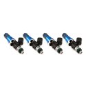 Injector Dynamics 2600-XDS Injectors - 60mm Length - 11mm Top - 14mm Lower O-Ring (Set of 4)