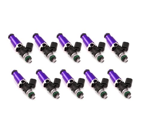 Injector Dynamics 2600-XDS Injectors - 60mm Length - 14mm Top - 14mm Lower O-Ring (Set of 10)