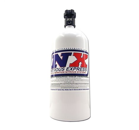 Nitrous Express 10lb Bottle w/Lightning 500 Valve (6.89 Dia x 20.19 Tall)