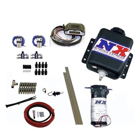 Nitrous Express Direct Port Water Injection 8 Cyl Stage 3 w/Hardlines