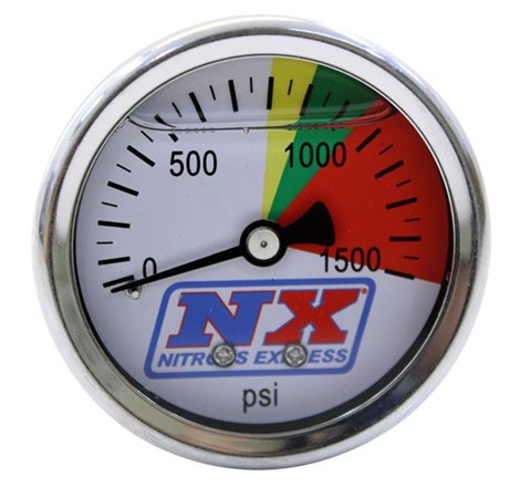 Nitrous Express Nitrous Pressure Gauge Only (0-1500 PSI)
