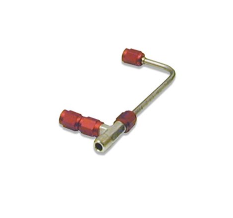 Nitrous Express 4500 Gemini SS Solenoid to Plate Connectors (New Style) - Red