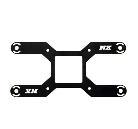Nitrous Express Carb Plate Solenoid Bracket for 4150 (4 Solenoids)