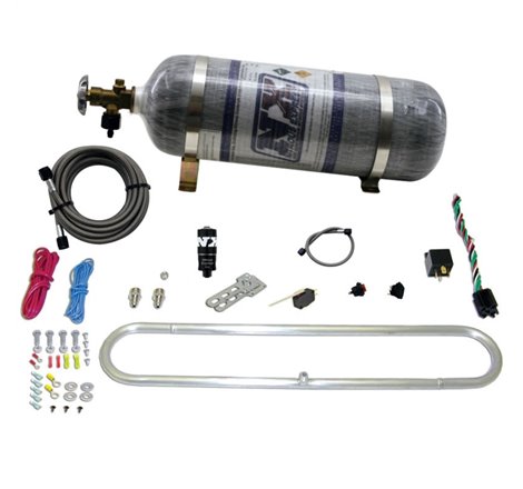 Nitrous Express N-Tercooler System for CO2 w/Composite Bottle (Remote Mount Solenoid)